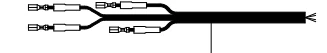 ABICOR BINZEL control lead cable 4-pole 0.4m length for welding equipment