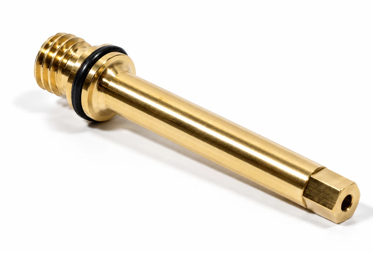 THERMACUT mild steel cooling tube for 30-260A plasma torch, showing cylindrical shape and threaded ends