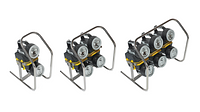 FLOOD BANK STANDS — side view — Wolf Safety — ATEX Lighting Accessories