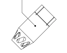 Abicor Binzel fume shroud with spring clip, type 24 240, for welding applications