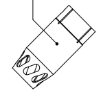 Abicor Binzel fume shroud with spring clip, type 25, for welding fume extraction