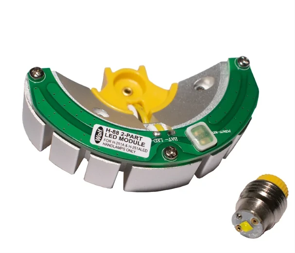 Wolf Safety H-88P LED handlamp module, compact portable light source with LED illumination
