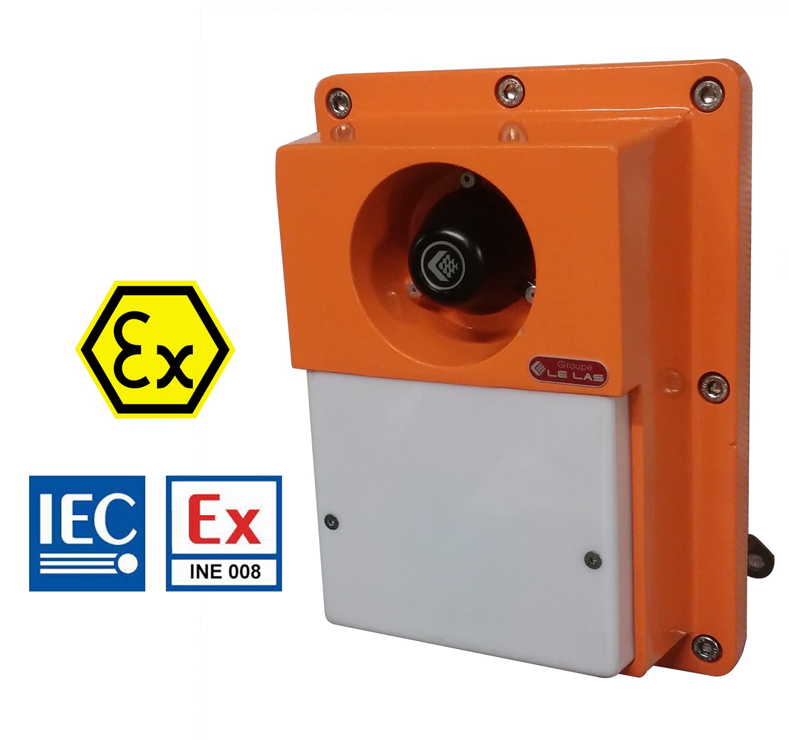 LE LAS ATEX Explosion-proof Howler and Flashing Beacon SGV 214A (IIB) - explosion-proof equipment Saudi Arabia - view 3