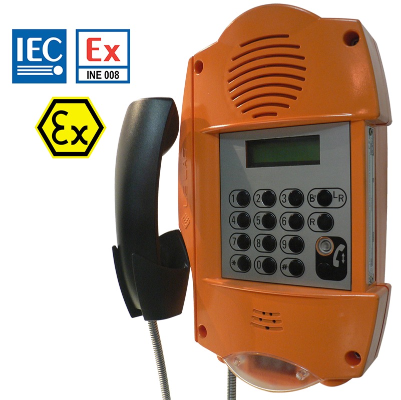 LE LAS ATEX Explosion-proof Telephone Ex II2GD TLA 229 A (GRP, Keypad) - explosion-proof equipment Saudi Arabia - view 2