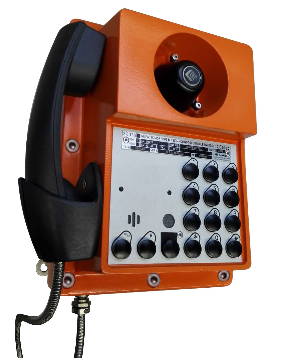 LE LAS ATEX Explosion-proof VoIP Telephone Ex II2GD TLA 214 A3/P (SIP, PoE) - explosion-proof equipment Saudi Arabia