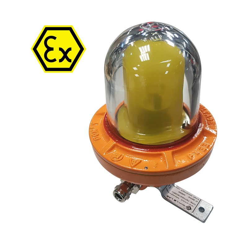 LE LAS ATEX Explosion-proof Xenon Flashing Beacon 232A Ex II2G EExd IIC T6 - explosion-proof equipment Saudi Arabia - view 3