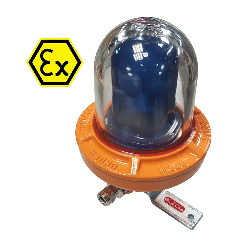 LE LAS ATEX Explosion-proof Xenon Flashing Beacon 232A Ex II2G EExd IIC T6 - explosion-proof equipment Saudi Arabia - view 2