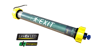 LINKEX™ LED ATEX EMERGENCY TEMPORARY LUMINAIRE — detail close-up — Wolf Safety — Temporary ATEX Lighting