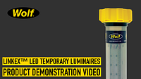 LINKEX™ LED ATEX EMERGENCY TEMPORARY LUMINAIRE — in use — Wolf Safety — Temporary ATEX Lighting