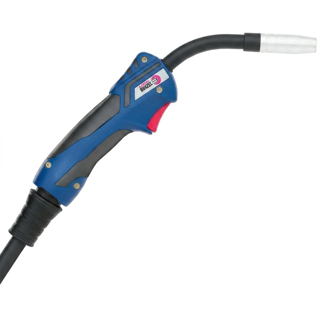 MB EVO 15 (torch complete 5 m) — front view — ABICOR BINZEL — MIG/MAG Welding Torches