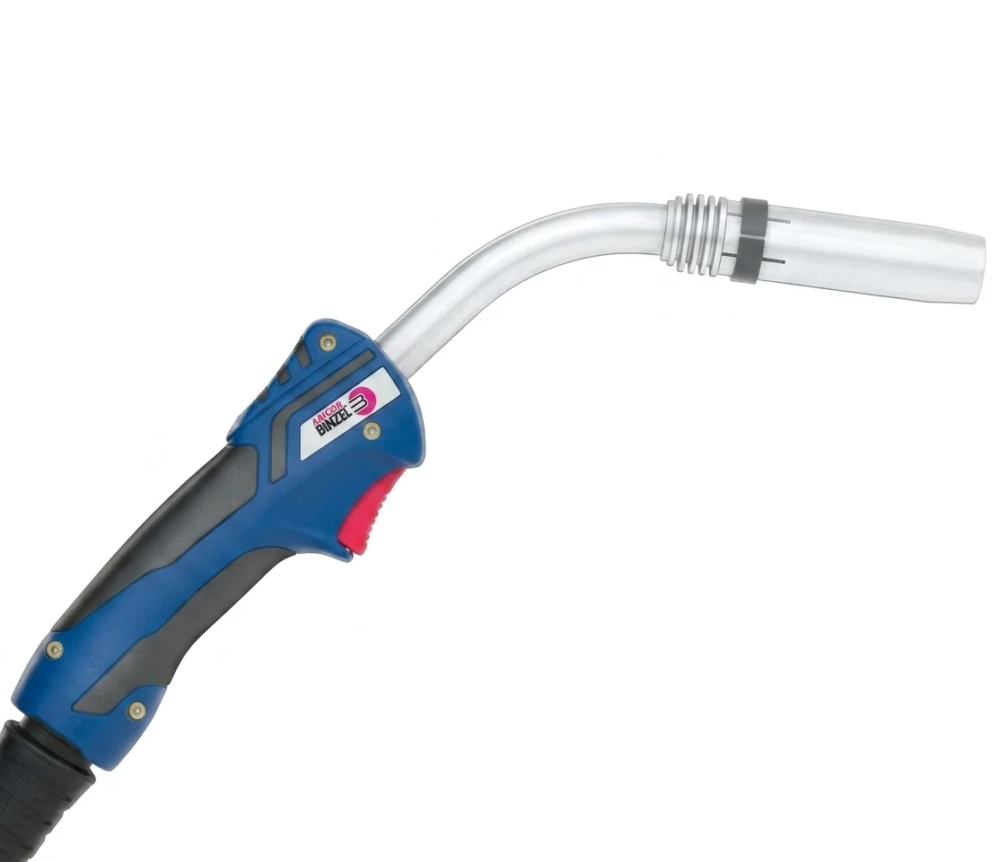 MB EVO 36 (torch complete 3 m) — front view — ABICOR BINZEL — MIG/MAG Welding Torches
