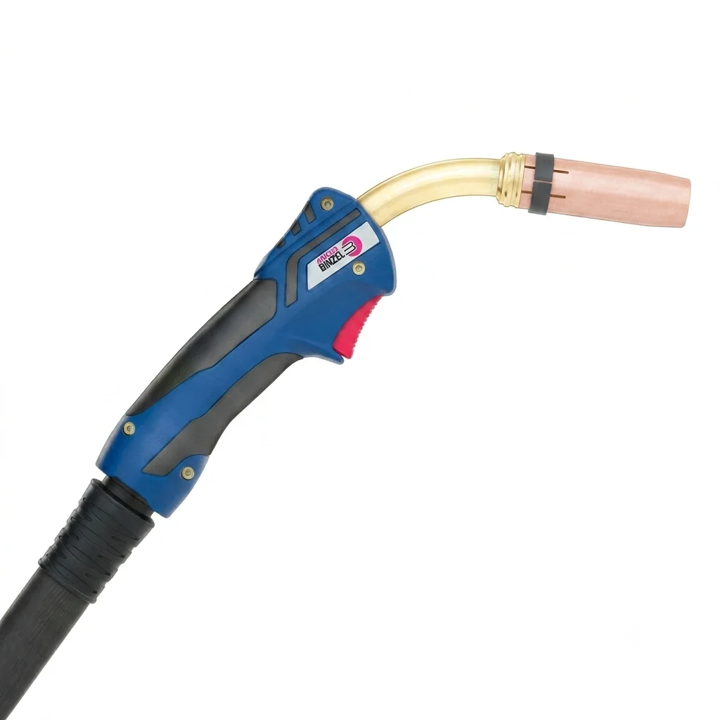 MB EVO 401 D (torch complete 3 m) — front view — ABICOR BINZEL — MIG/MAG Welding Torches