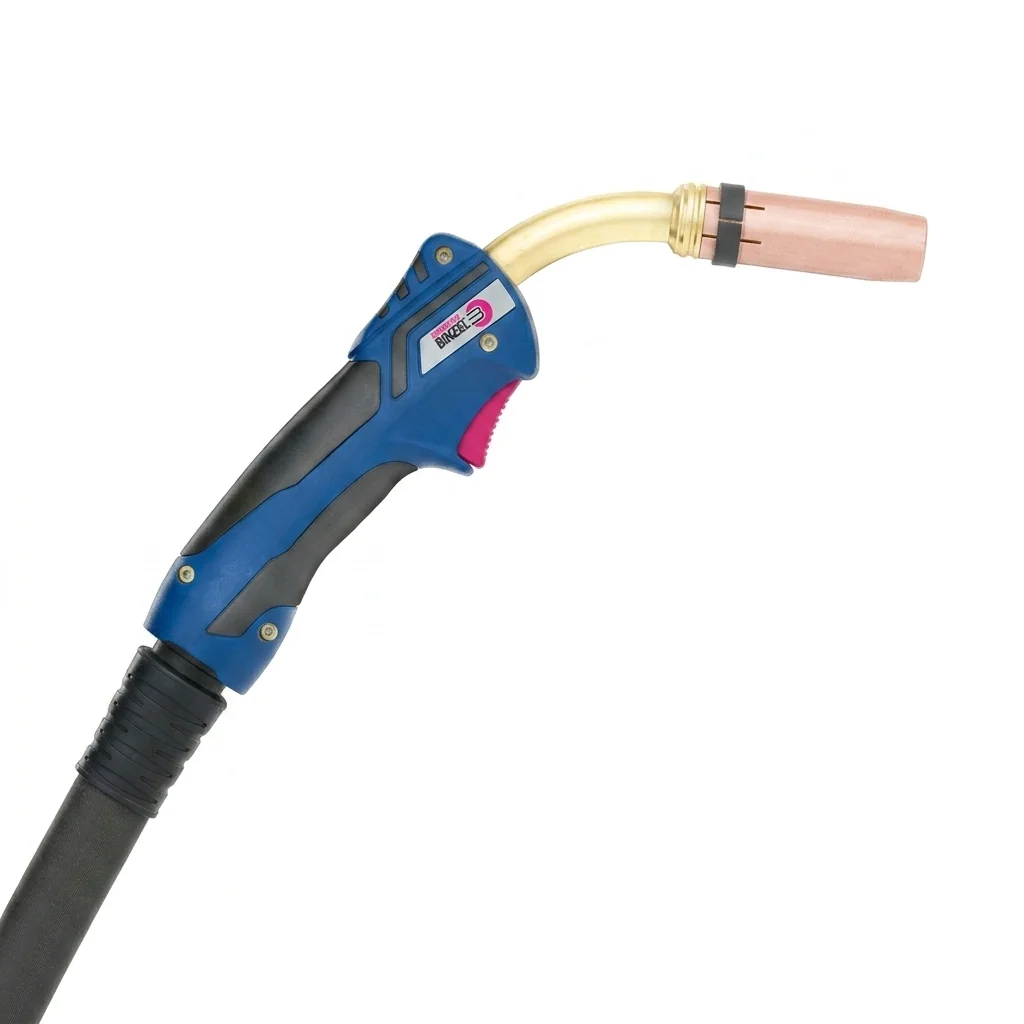 MB EVO 401 D (torch complete 4 m) — front view — ABICOR BINZEL — MIG/MAG Welding Torches