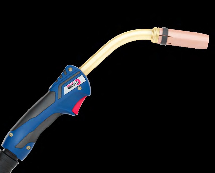 ABICOR BINZEL MB EVO 501 D MIG/MAG welding torch complete with 3m cable for precision welding