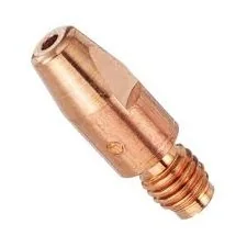 MB EVO PRO 401 D / 501 D — contact tip E-Cu Ø 1.6 (10 pcs.) (Ø 1.6 M6 for PRO 401 D) — front view — ABICOR BINZEL — Welding Torch Wear Parts & Spares