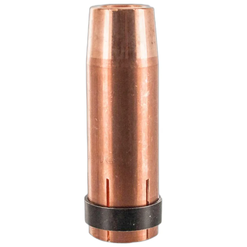 MB EVO PRO 401 D / 501 D — gas nozzle conical (10 pcs.) (Ø 10 for PRO 401 D/501 D) — front view — ABICOR BINZEL — Welding Torch Wear Parts & Spares