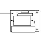 ABICOR BINZEL printed circuit board for 42V motor, green board with electronic components and connectors