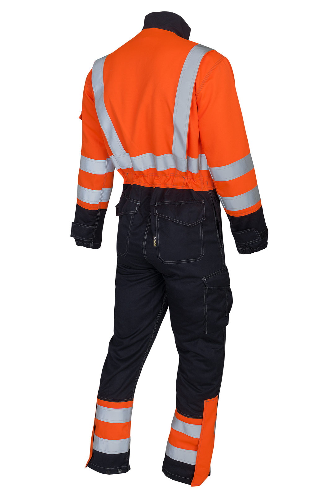 ProGARM 4658 Orange Two-Tone Coverall (8 cal/APC 1) - back view - ProGARM arc flash clothing Saudi Arabia