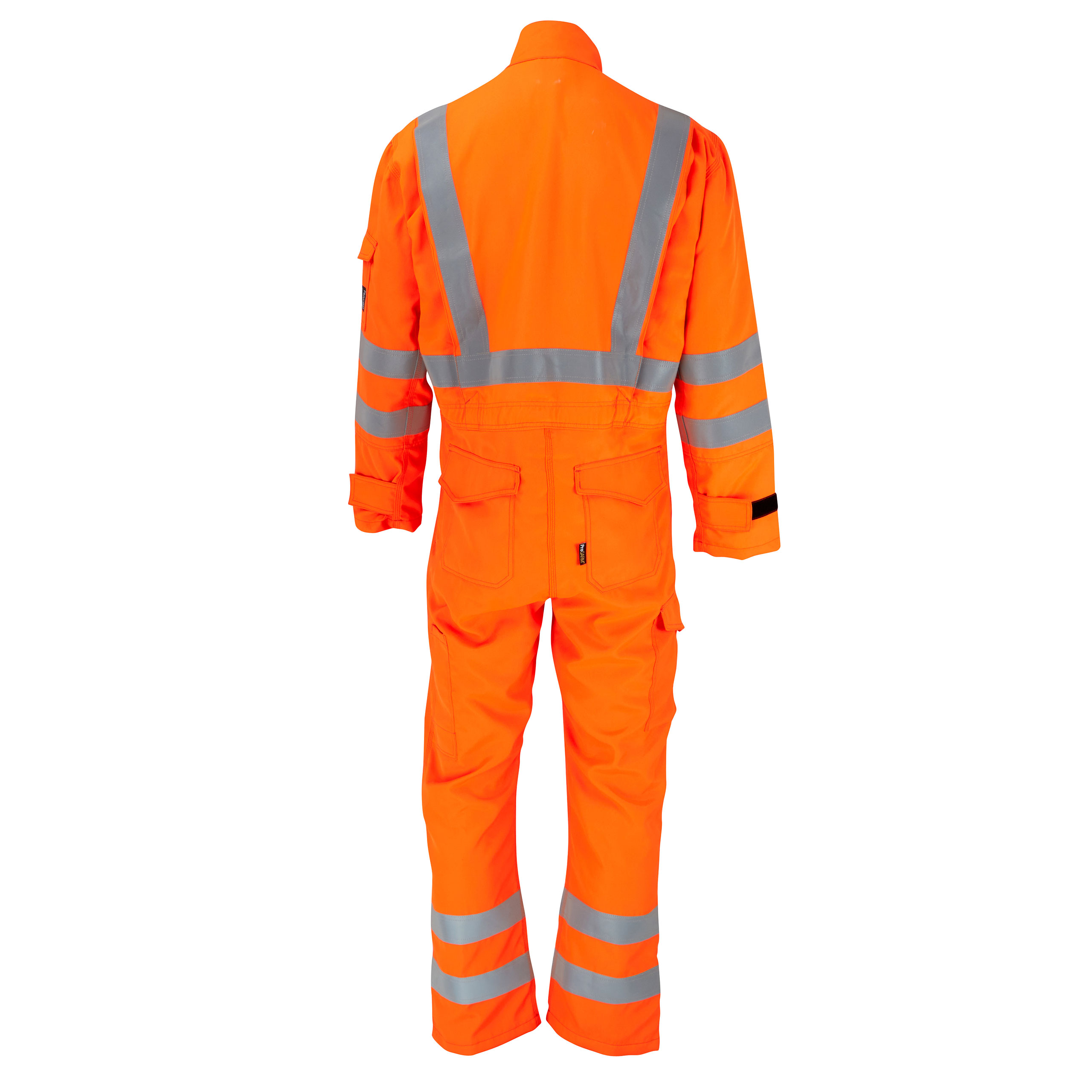 ProGARM 4693 Hi-vis Orange Arc Coverall (6.2 cal/APC 1) - back view - ProGARM arc flash clothing Saudi Arabia