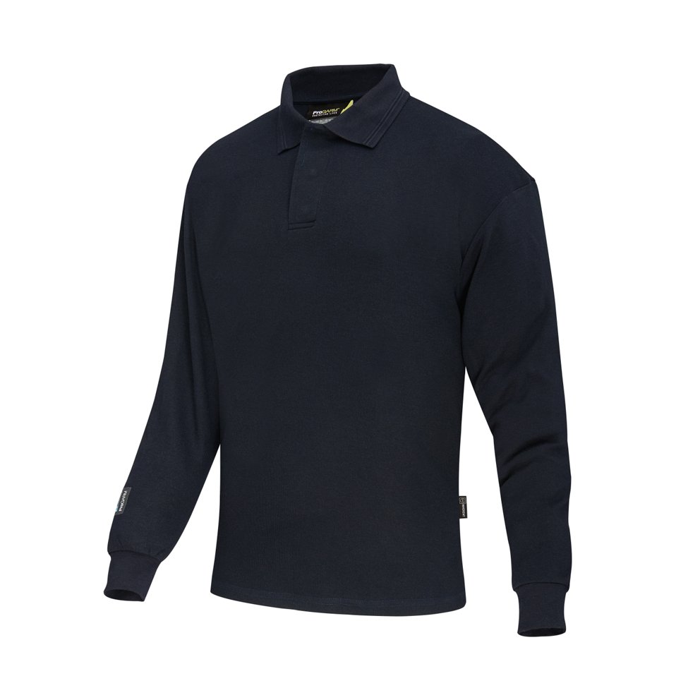 ProGARM 5200 Arc Polo Shirt ELIM 11 cal APC 1 (11 cal/APC 1) - front view - ProGARM arc flash clothing Saudi Arabia