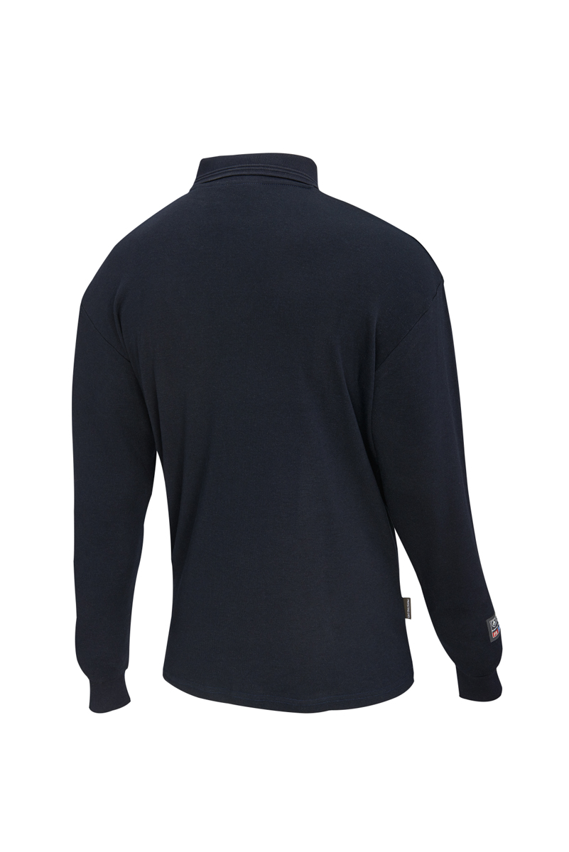 ProGARM 5200 Arc Polo Shirt ELIM 11 cal APC 1 (11 cal/APC 1) - back view - ProGARM arc flash clothing Saudi Arabia