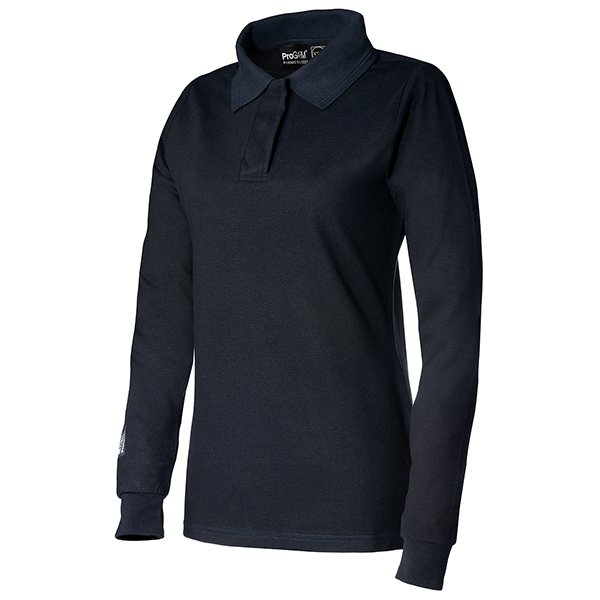 ProGARM 5202 Ladies Arc Polo Shirt (11 cal/APC 1) - front view - ProGARM arc flash clothing Saudi Arabia