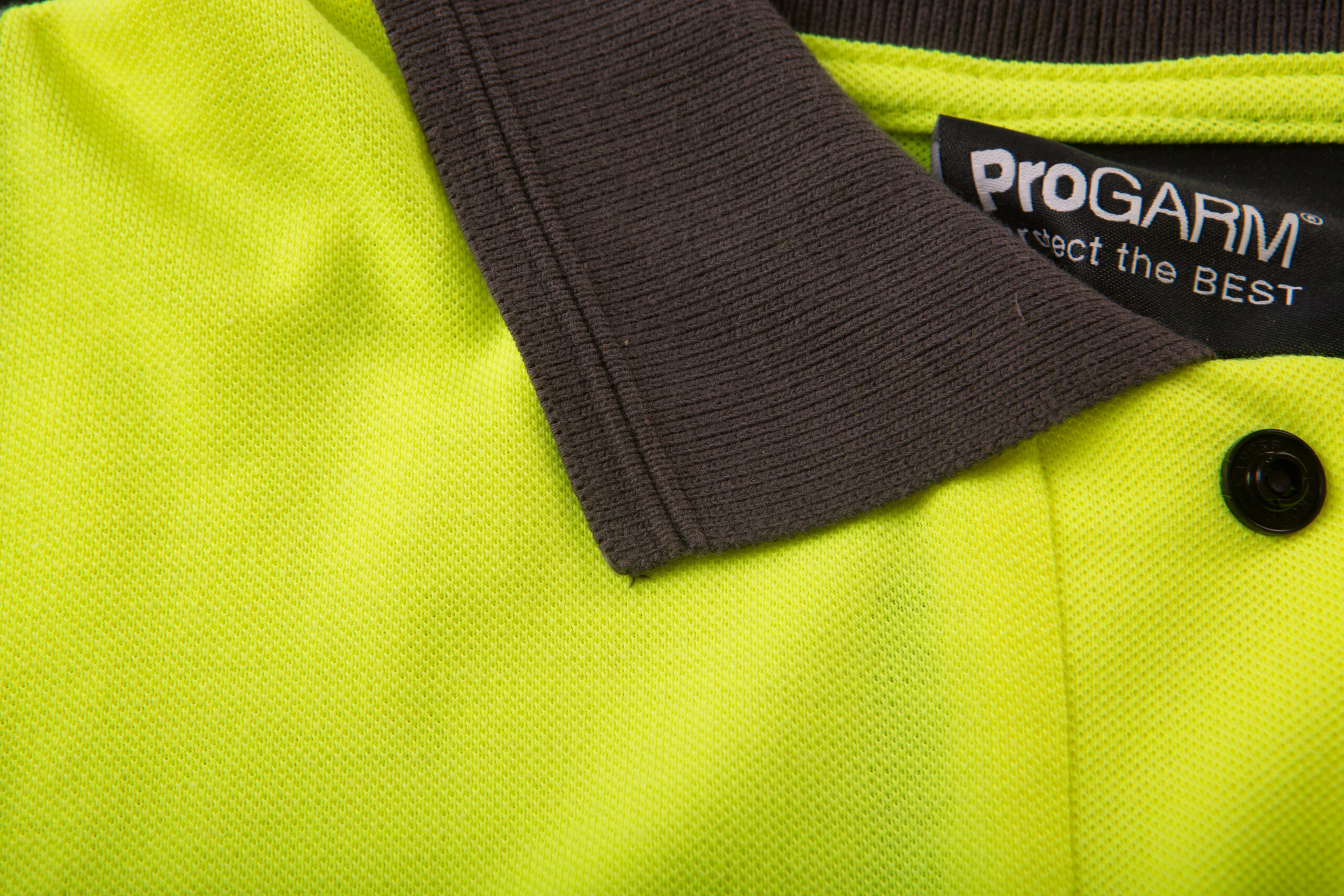 ProGARM 5286 Arc Polo Shirt (5.6 cal/APC 1) - detail view - ProGARM arc flash clothing Saudi Arabia