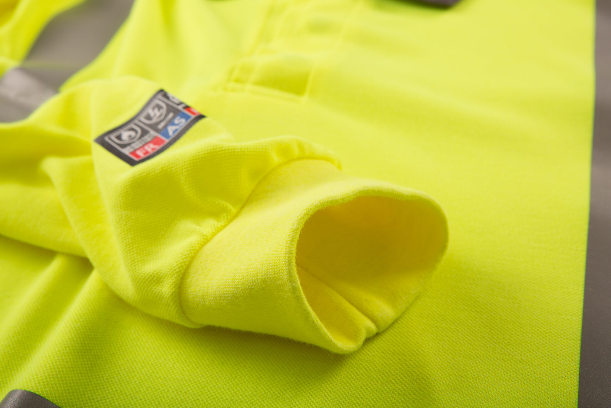 ProGARM 5286 Arc Polo Shirt (5.6 cal/APC 1) - back view - ProGARM arc flash clothing Saudi Arabia