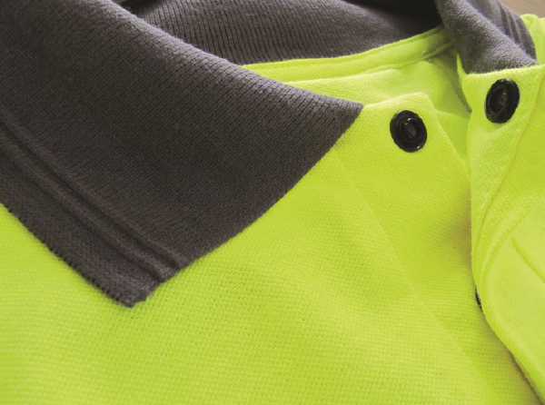 ProGARM 5287 Ladies Arc Polo Shirt with 5.6 cal/cm² arc flash protection in navy blue