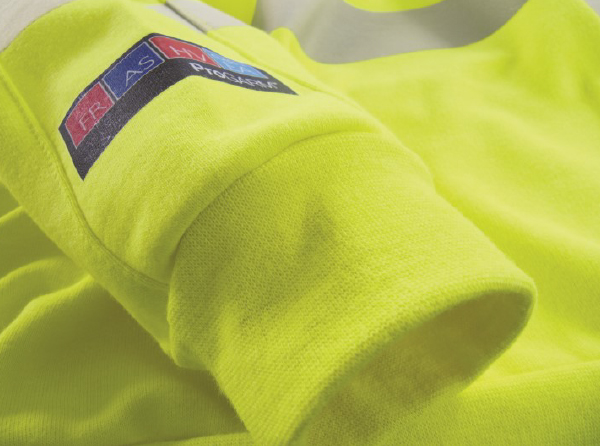 ProGARM 5287 Ladies Arc Polo Shirt with 5.6 cal/cm² arc flash protection in navy blue