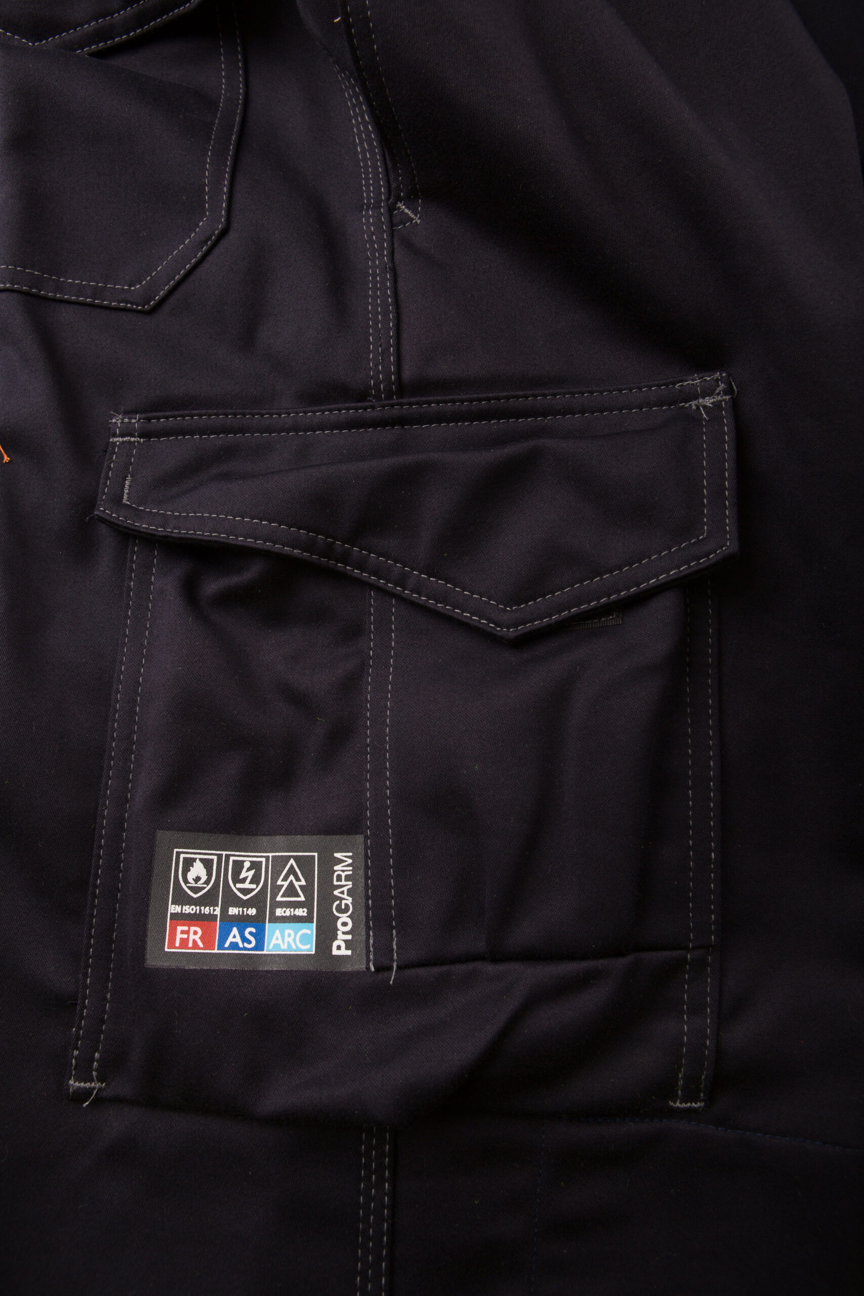 ProGARM 5816 arc flash trousers with 9 cal/APC 1 protection in two-tone durable design
