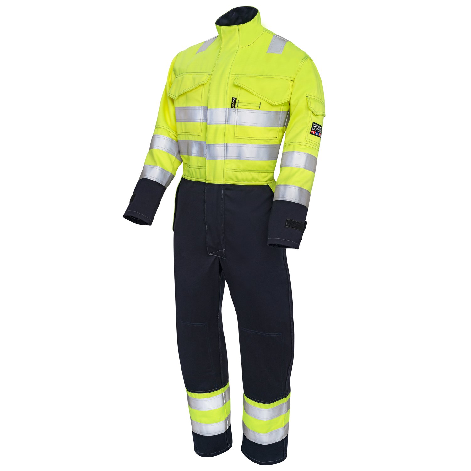 ProGARM 6444 Multinorm Arc Coverall (9 cal/APC 1) - front view - ProGARM arc flash clothing Saudi Arabia