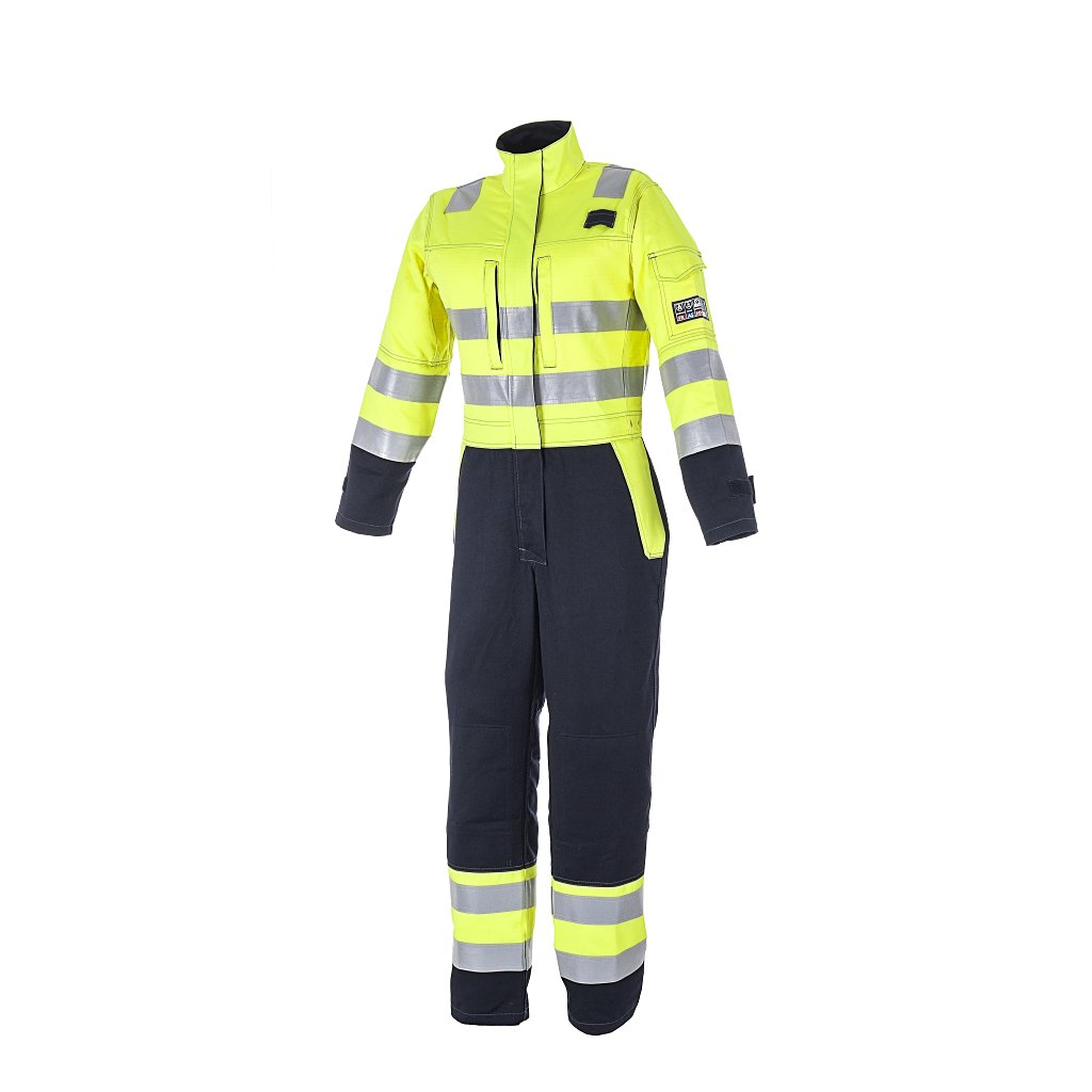 ProGARM 6446 Ladies Multinorm Arc Coverall (9 cal/APC 1) - front view - ProGARM arc flash clothing Saudi Arabia