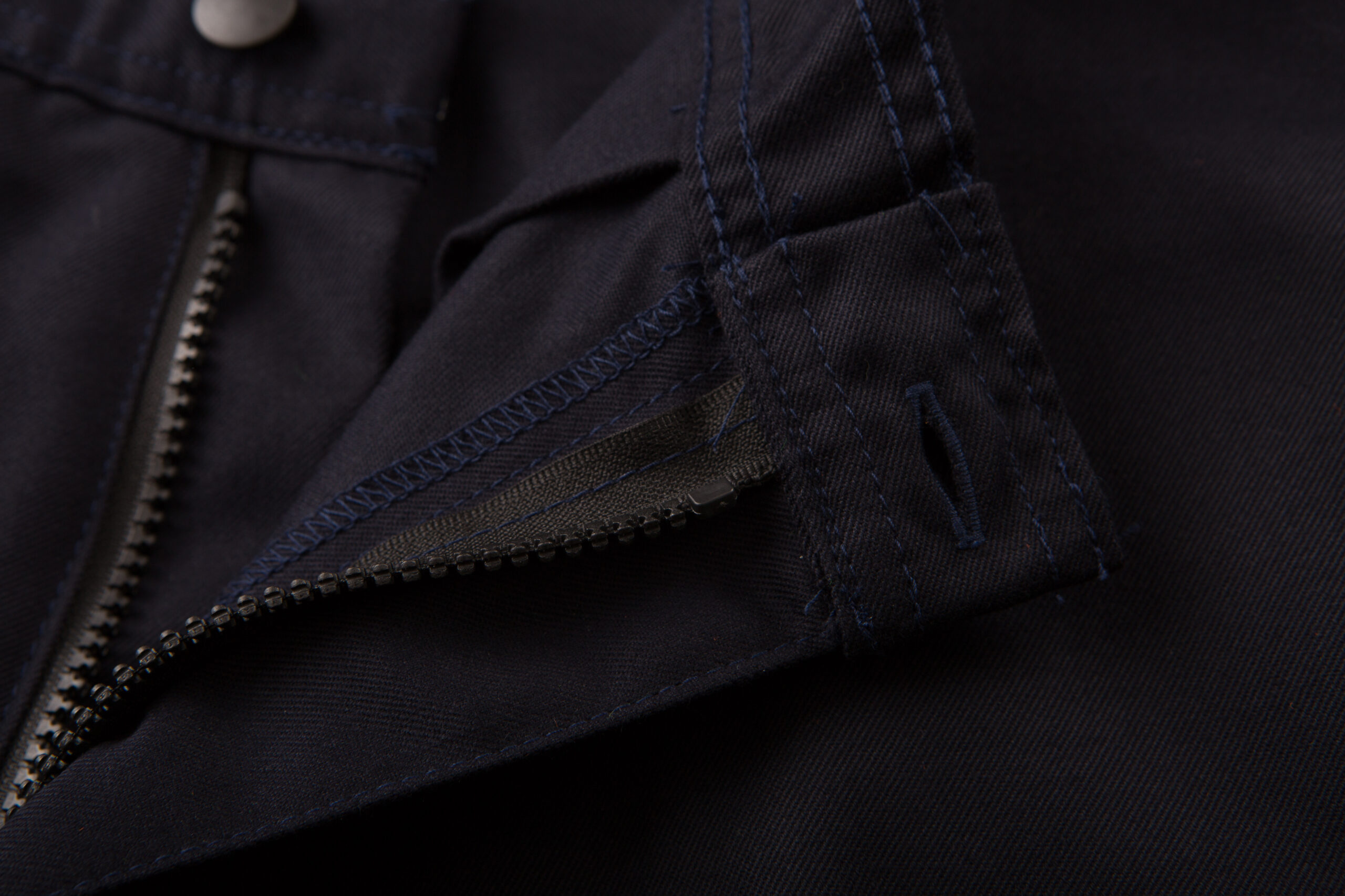 ProGARM 7638 Mens Navy Arc Trousers (8 cal/APC 1) - detail view - ProGARM arc flash clothing Saudi Arabia