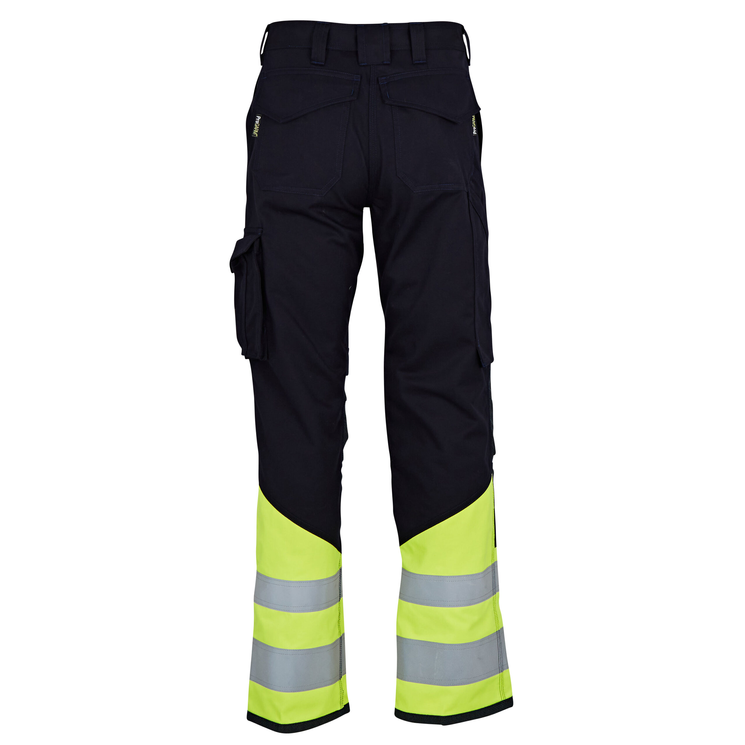 ProGARM 7715 Hi-vis Combat Trouser - back view - ProGARM arc flash clothing Saudi Arabia