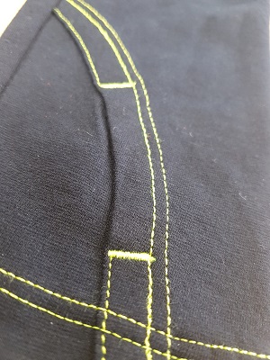 ProGARM 8210 Baselayer Top (3.6 cal/APC 1) - back view - ProGARM arc flash clothing Saudi Arabia