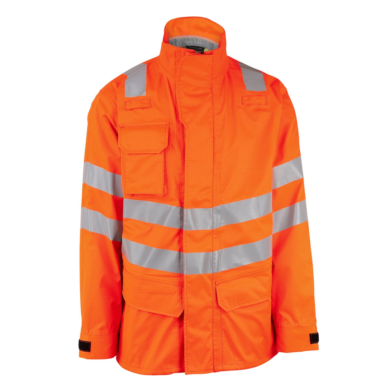 ProGARM 9140 Unlined Waterproof Jacket (9.3 cal/APC 1) - front view - ProGARM arc flash clothing Saudi Arabia