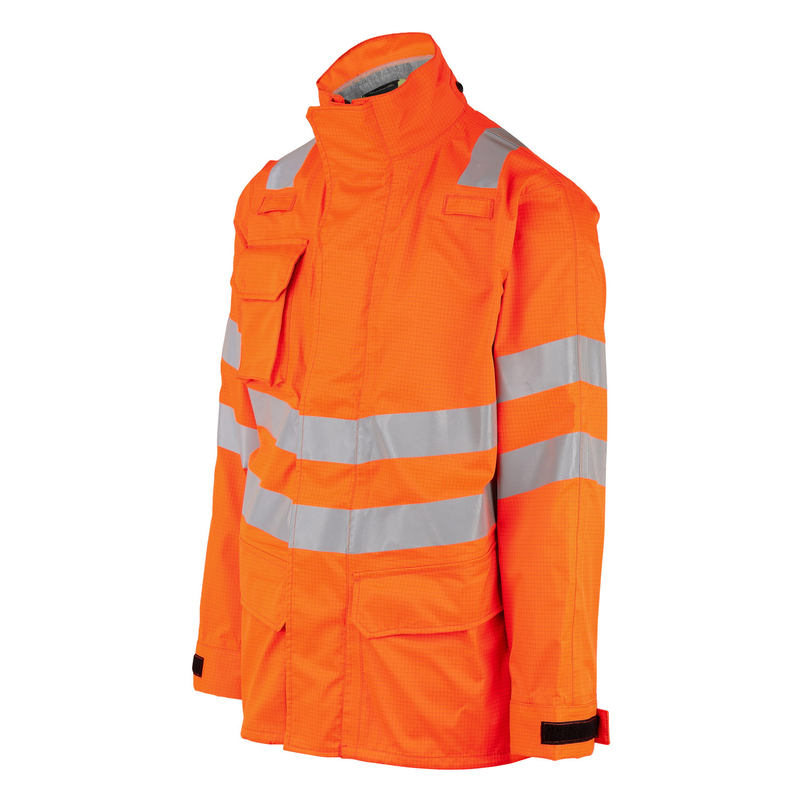 ProGARM 9140 Unlined Waterproof Jacket (9.3 cal/APC 1) - back view - ProGARM arc flash clothing Saudi Arabia