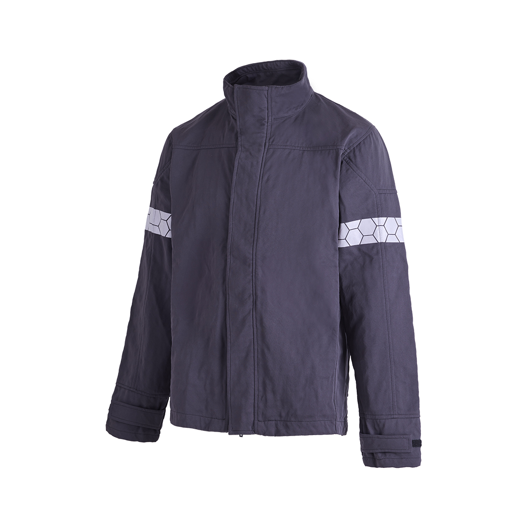 ProGARM 9505M ARC 4 Switching Suit Jacket GORE-TEX PYRAD (40 cal/APC 2) - back view - ProGARM arc flash clothing Saudi Arabia