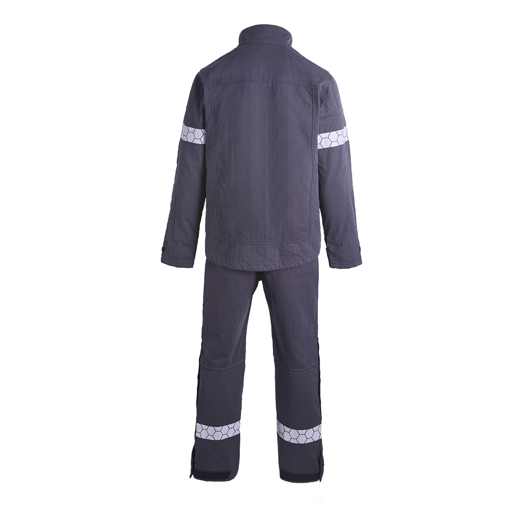 ProGARM 9515F ARC 4 Female Switching Suit GORE-TEX PYRAD (40 cal/APC 2) - back view - ProGARM arc flash clothing Saudi Arabia