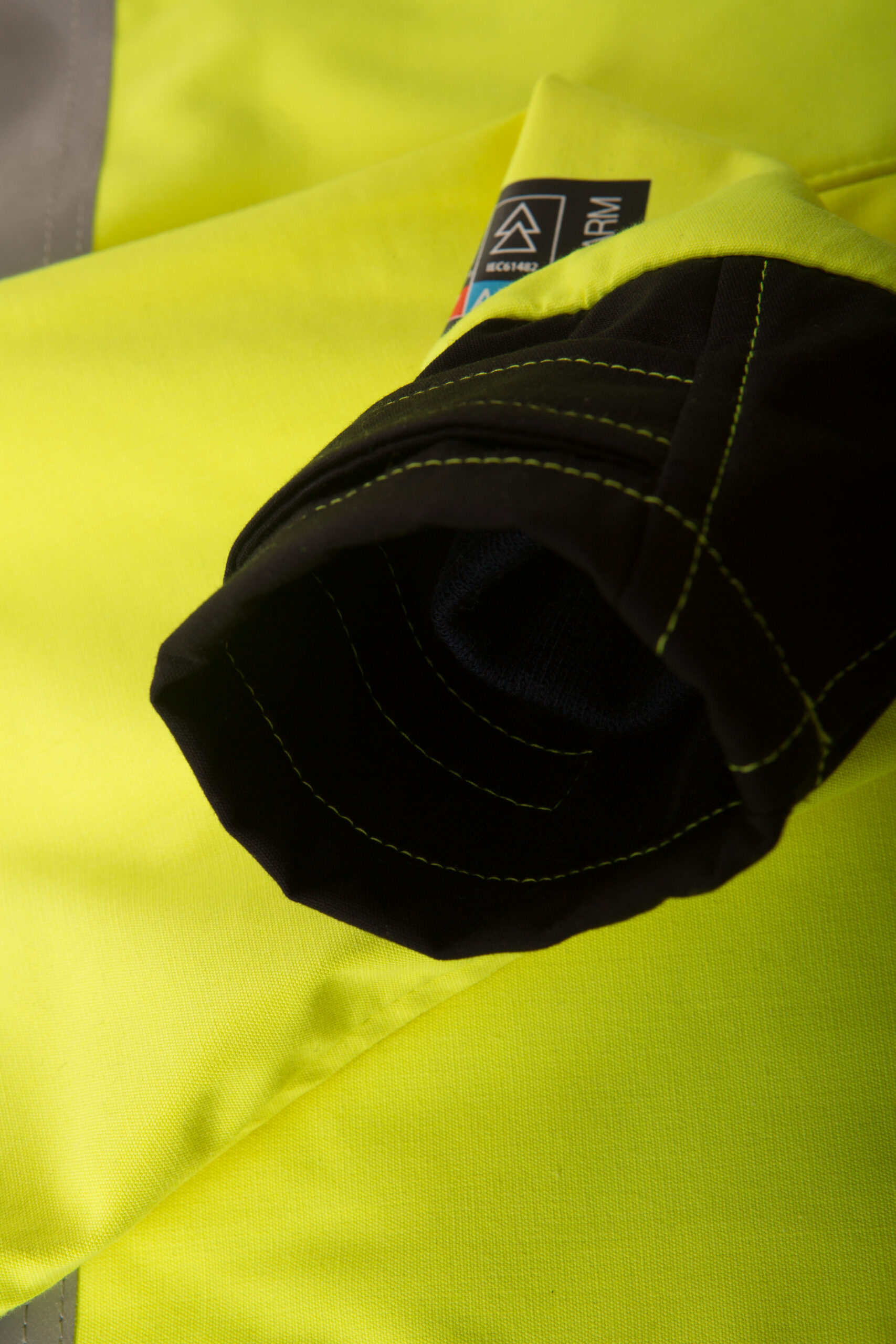 ProGARM 9930 Arc Rated Softshell Jacket (23 cal/APC 2) - detail view - ProGARM arc flash clothing Saudi Arabia