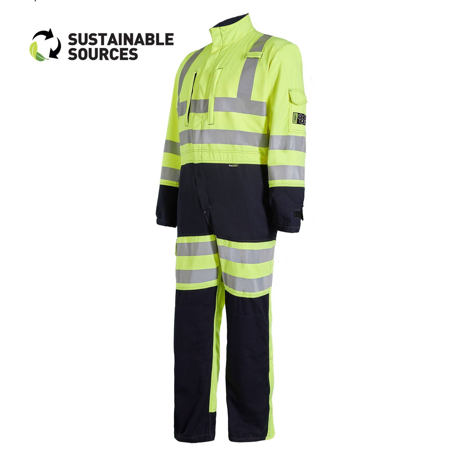 ProGARM CV155M Sustainable Linesman Arc Coverall (8 cal/APC 1) - front view - ProGARM arc flash clothing Saudi Arabia