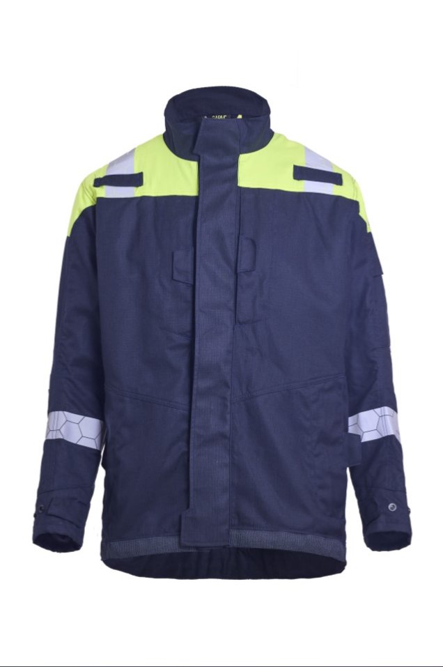 ProGARM JK250 APC 1 Jacket (8 cal/APC 1) - front view - ProGARM arc flash clothing Saudi Arabia