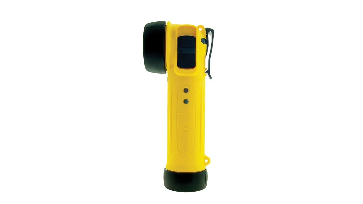 RECHARGEABLE TORCH — front view — Wolf Safety — Portable ATEX Lighting