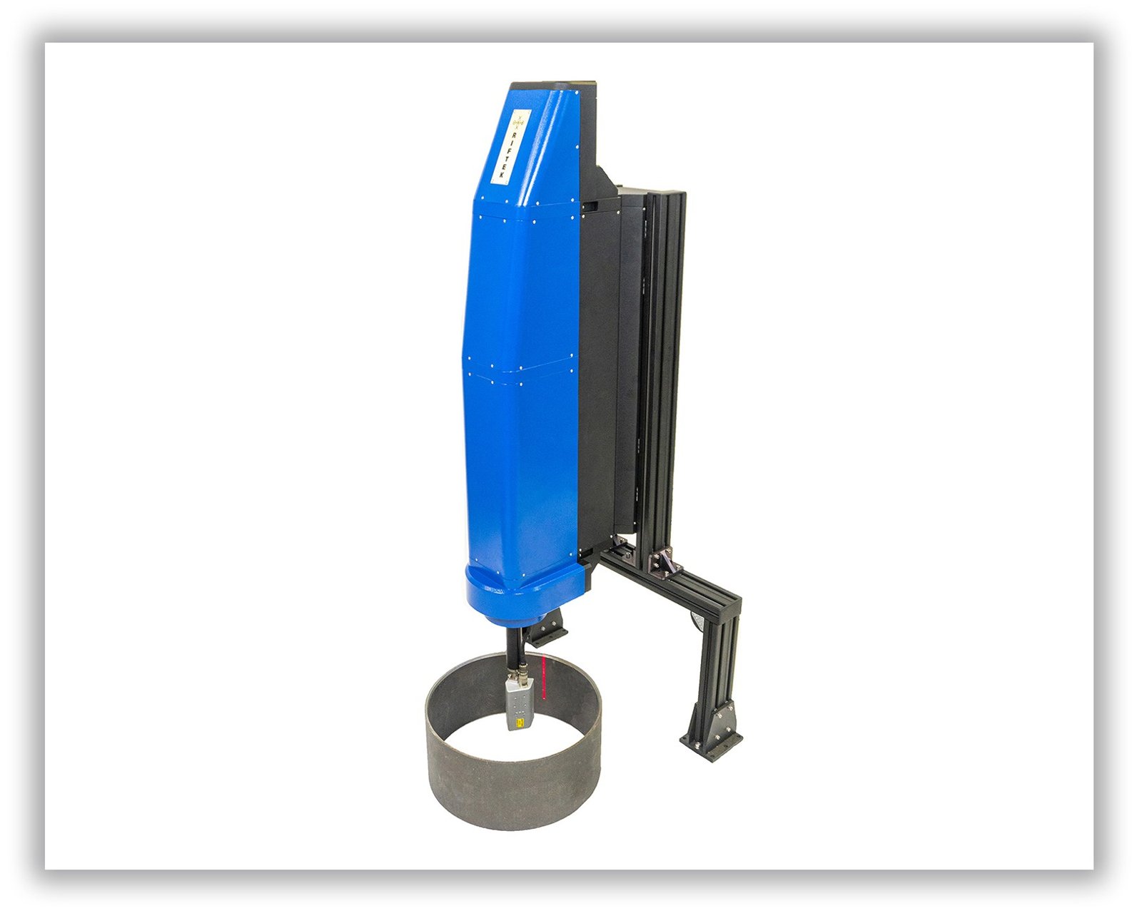 RIFTEK 3D Inspection of Steel Band Rims — detail close-up — RIFTEK — Laser Measurement Systems