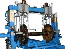 RIFTEK Automated Systems for Wheel Sets Control — detail close-up — RIFTEK — Railway Measuring Instruments