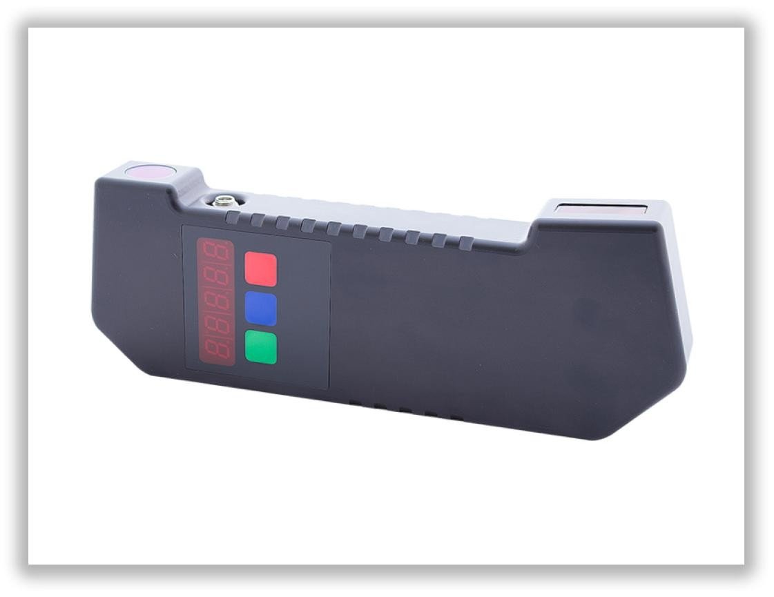 RIFTEK IMR Back-to-Back Gauge — side view — RIFTEK — Railway Measuring Instruments