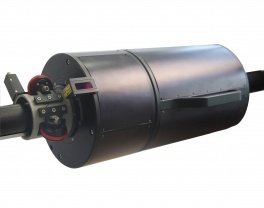 RIFTEK Large Objects Inner Surface Inspection Machine — front view — RIFTEK — Laser Measurement Systems
