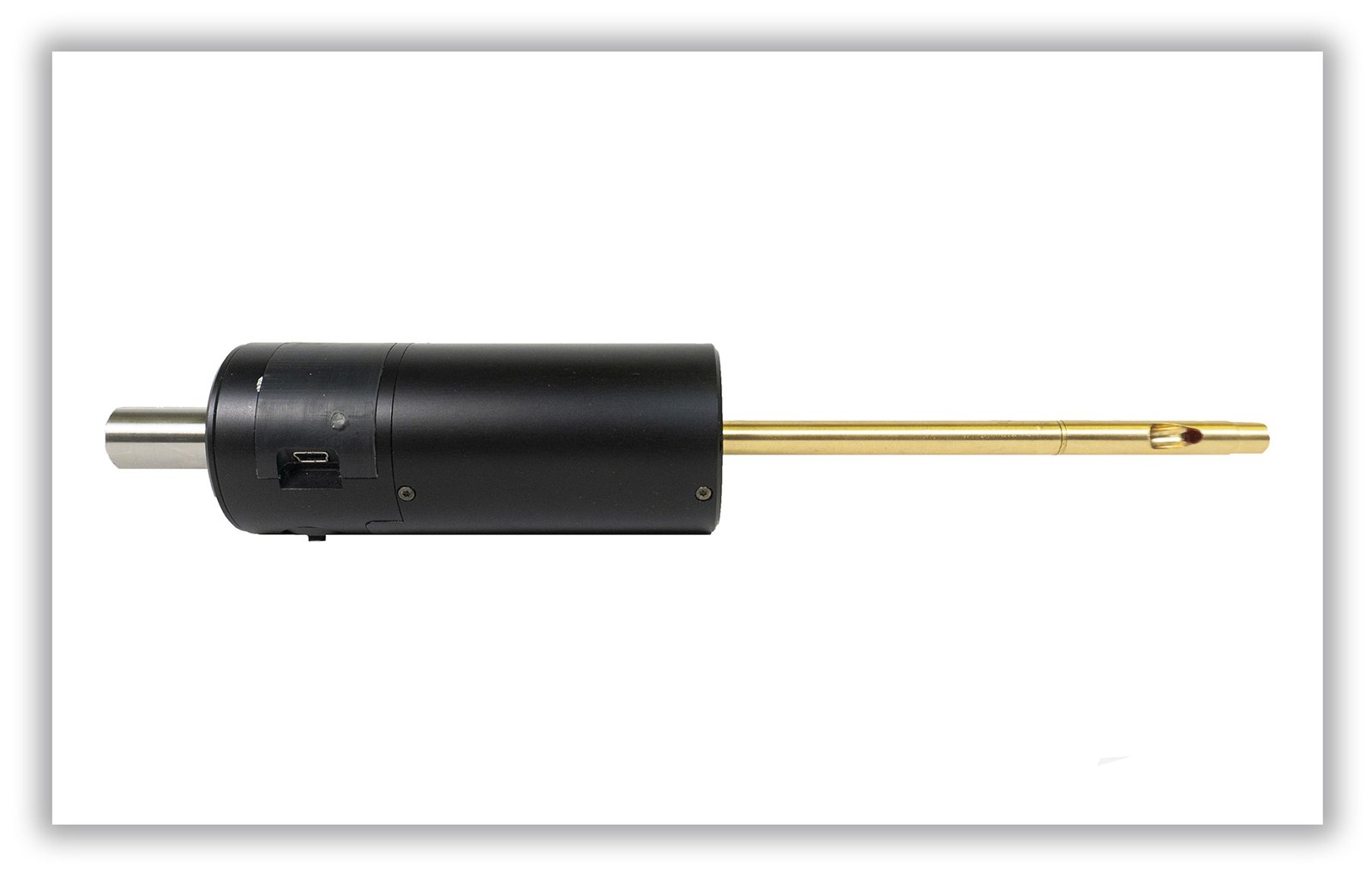 RIFTEK Wireless ID Measurement Sensor for CNC Machines — detail close-up — RIFTEK — Laser Measurement Systems