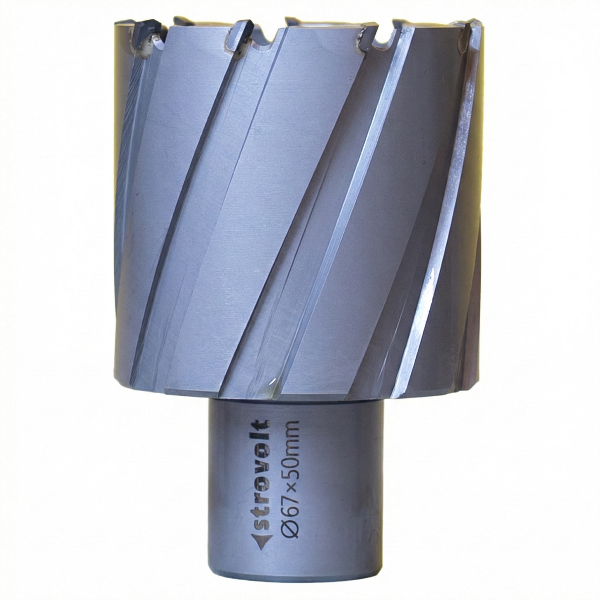 Strovolt Premium TCT Annular Core Cutter 67mm Diameter x 50mm Depth Tungsten Carbide Tipped Mag Drill Bit Part No: STRO786750 - strovolt - SKU: STRO786750 - Available in Saudi Arabia